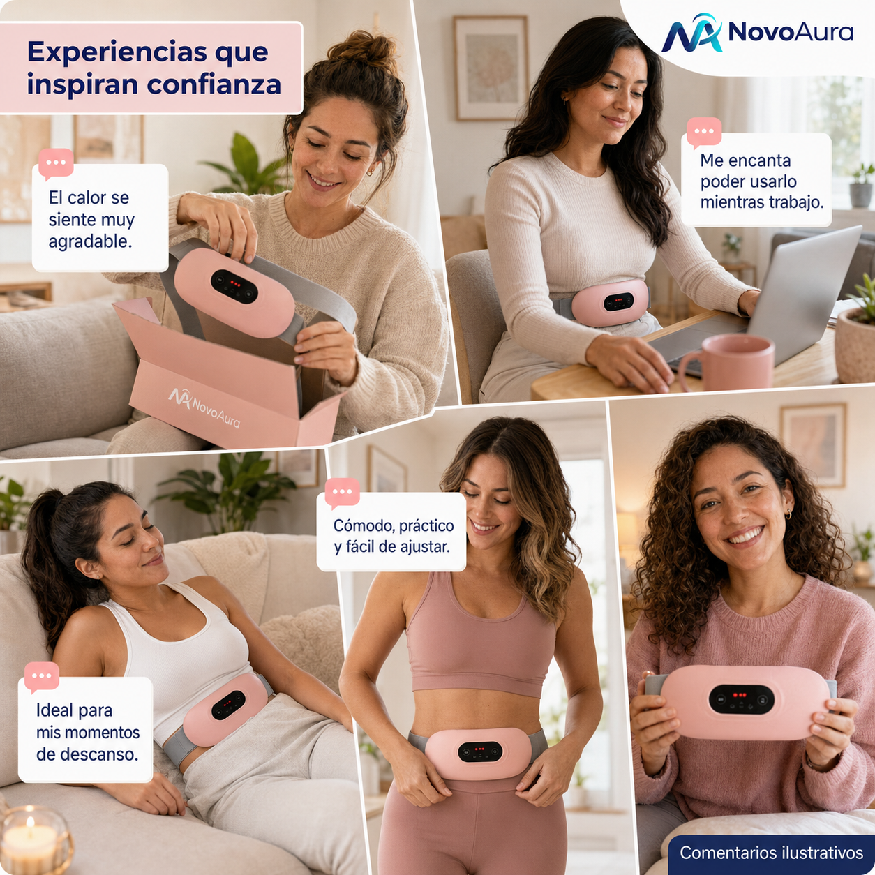 CalmiBand™ - Cinturón térmico femenino