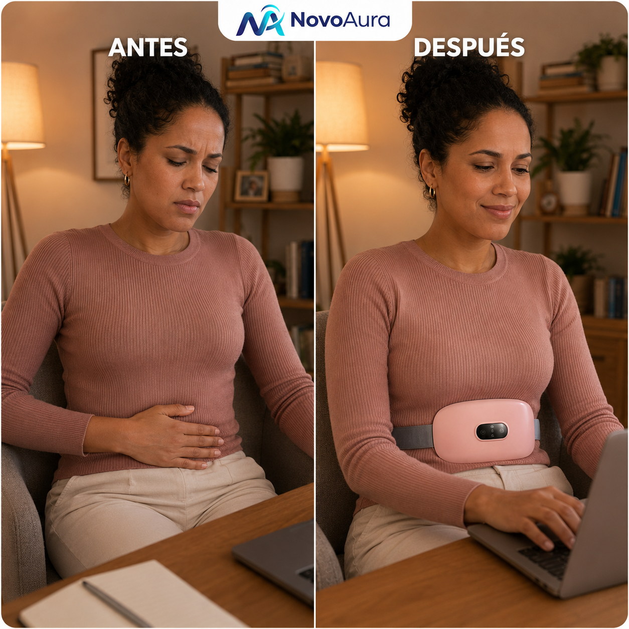 CalmiBand™ - Cinturón térmico femenino