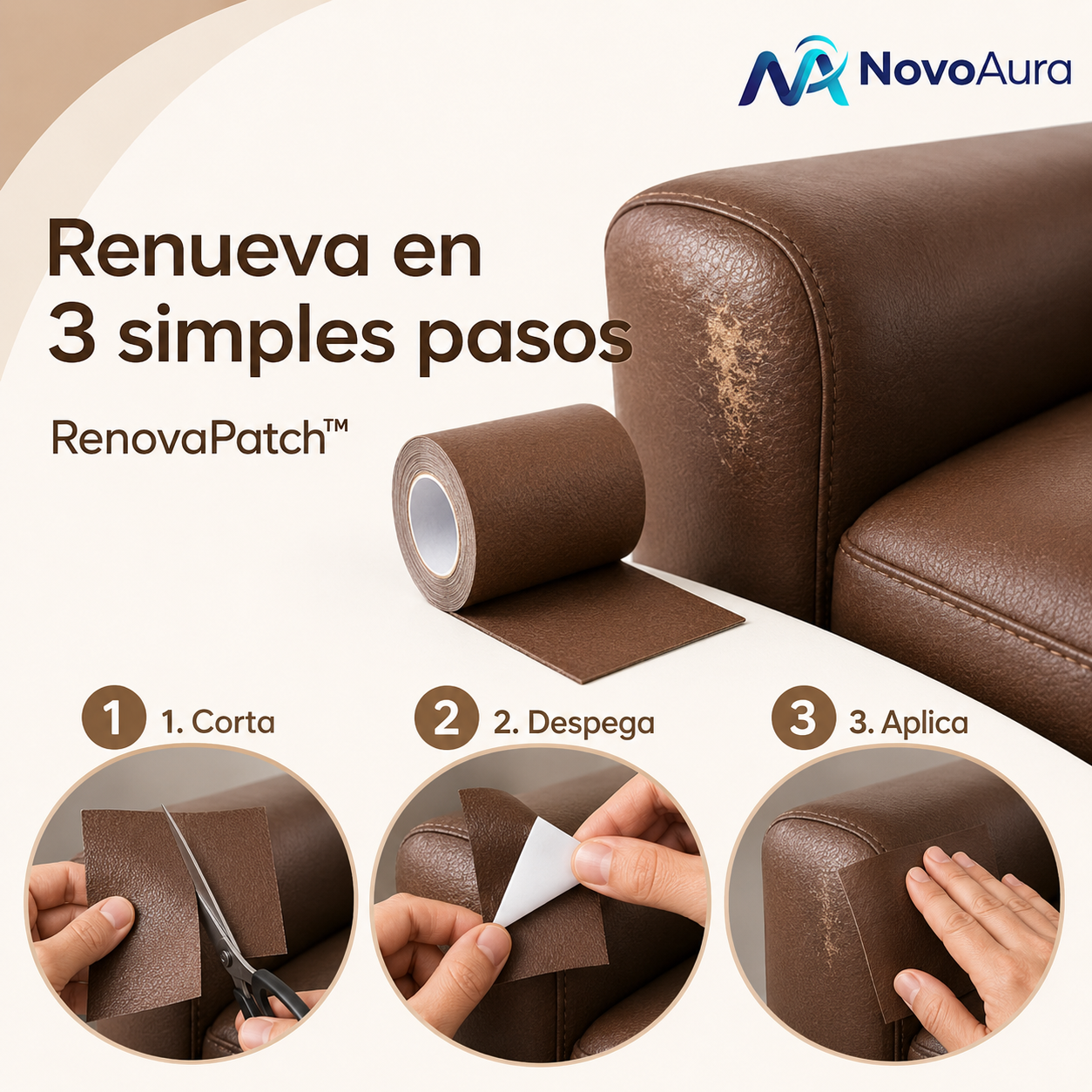 RenovaPatch™ - Renueva tus muebles fácilmente